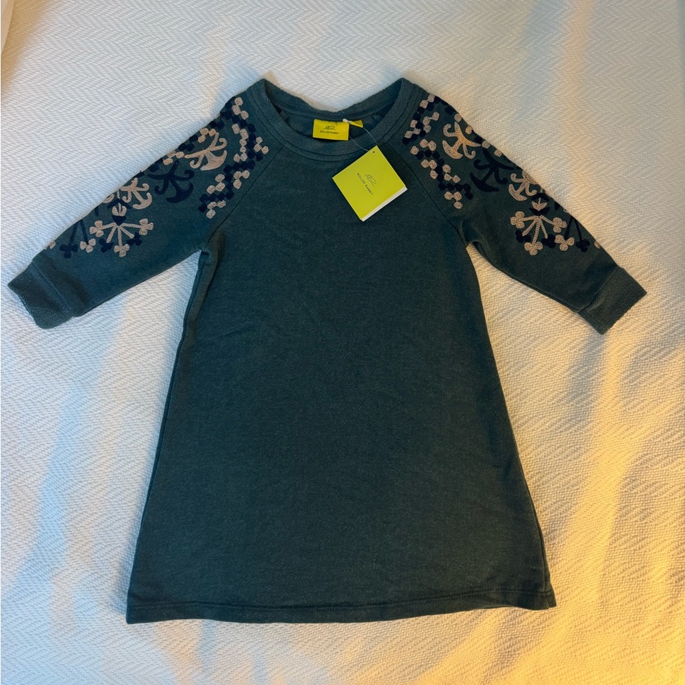 Roller Rabbit Sweatshirt Dress. Size 4.